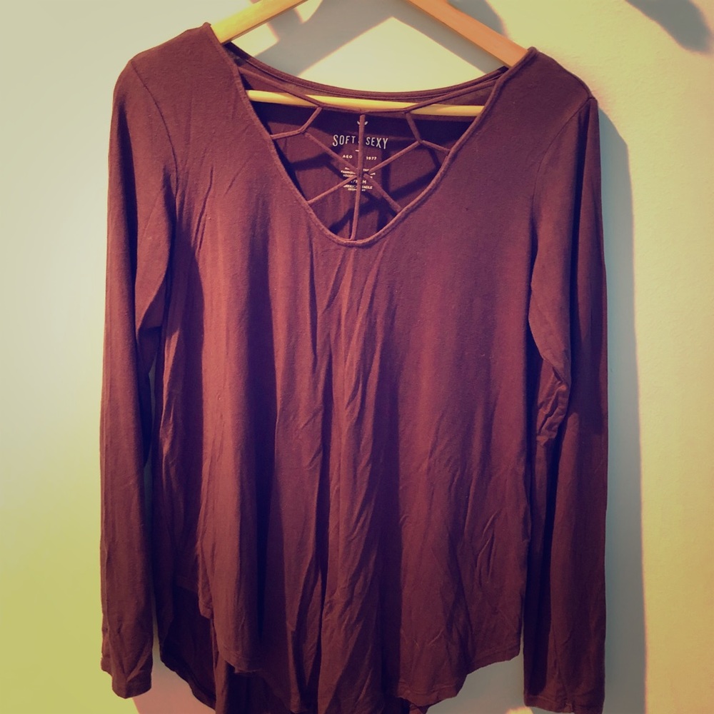 American Eagle Strappy Top